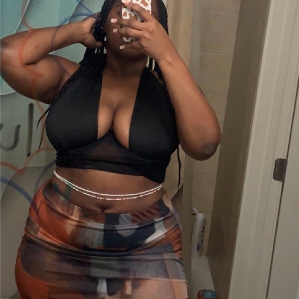 Sexy Sheer 2 piece outfit